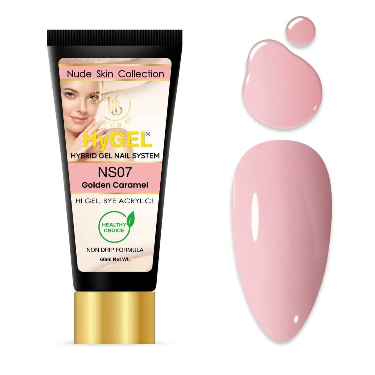 HyGEL® #3 NUDE SKIN COLLECTION - 60ml Listing NUDE SKIN Full Set #PF01-#PF12 (12 - 60ml tubes)