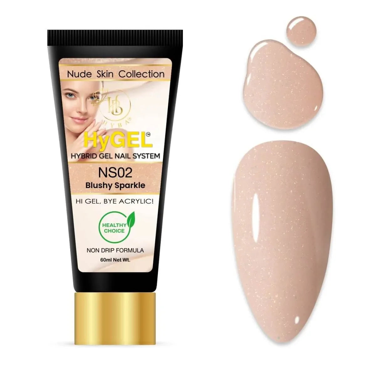 HyGEL® #3 NUDE SKIN COLLECTION - 60ml Listing NUDE SKIN Full Set #PF01-#PF12 (12 - 60ml tubes)
