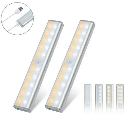 Let There Be Light 20 Motion LED Lights Rechargeable Battery 2 - Pack