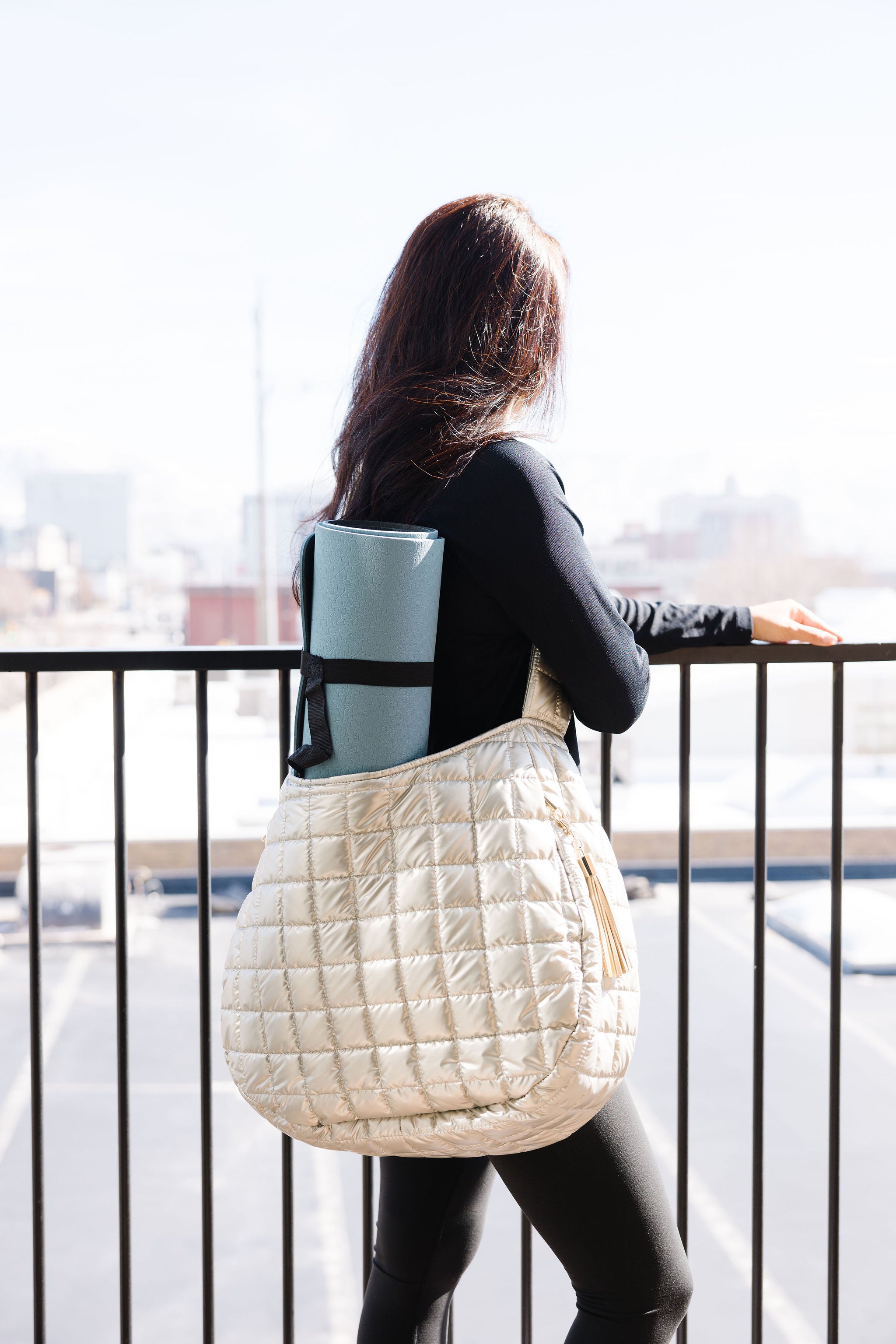 Veranda Active Tote Bag - Champagne