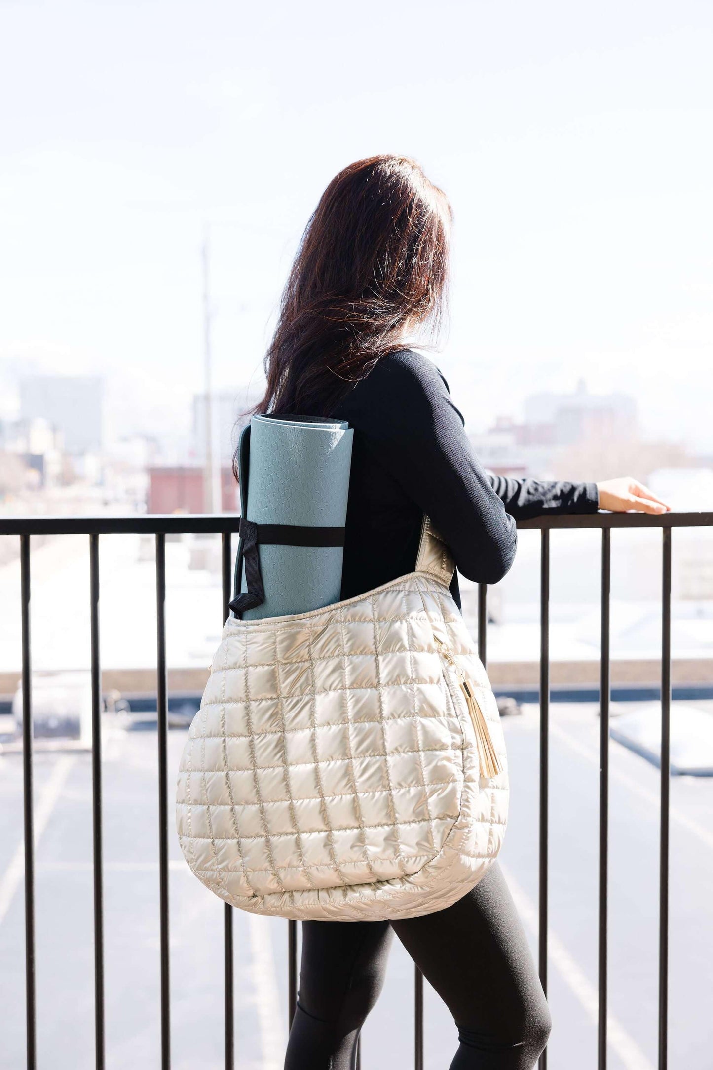 Veranda Active Tote Bag - Champagne Default Title
