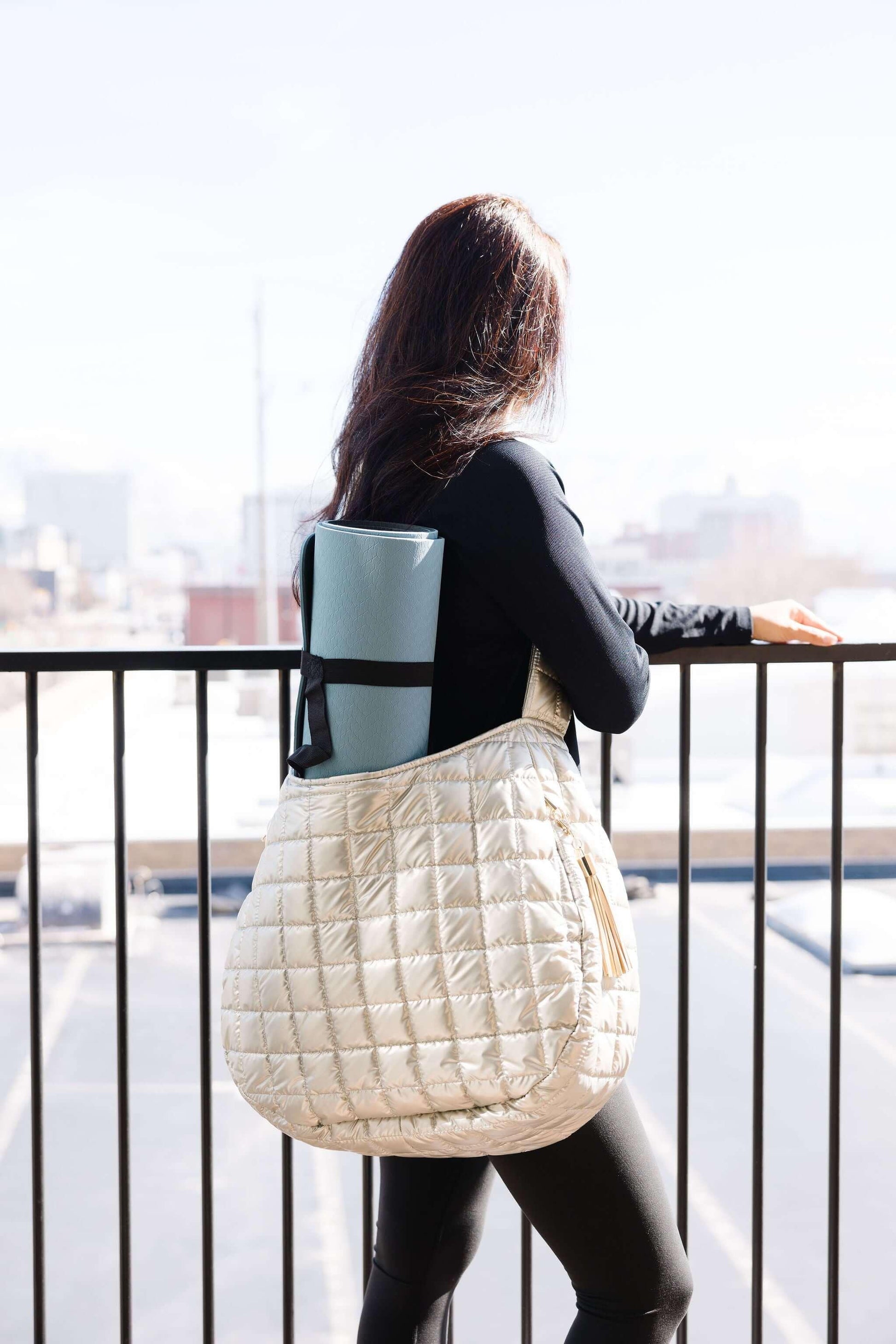 Veranda Active Tote Bag - Champagne Default Title