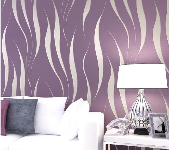 Water ripple non woven wallpaper