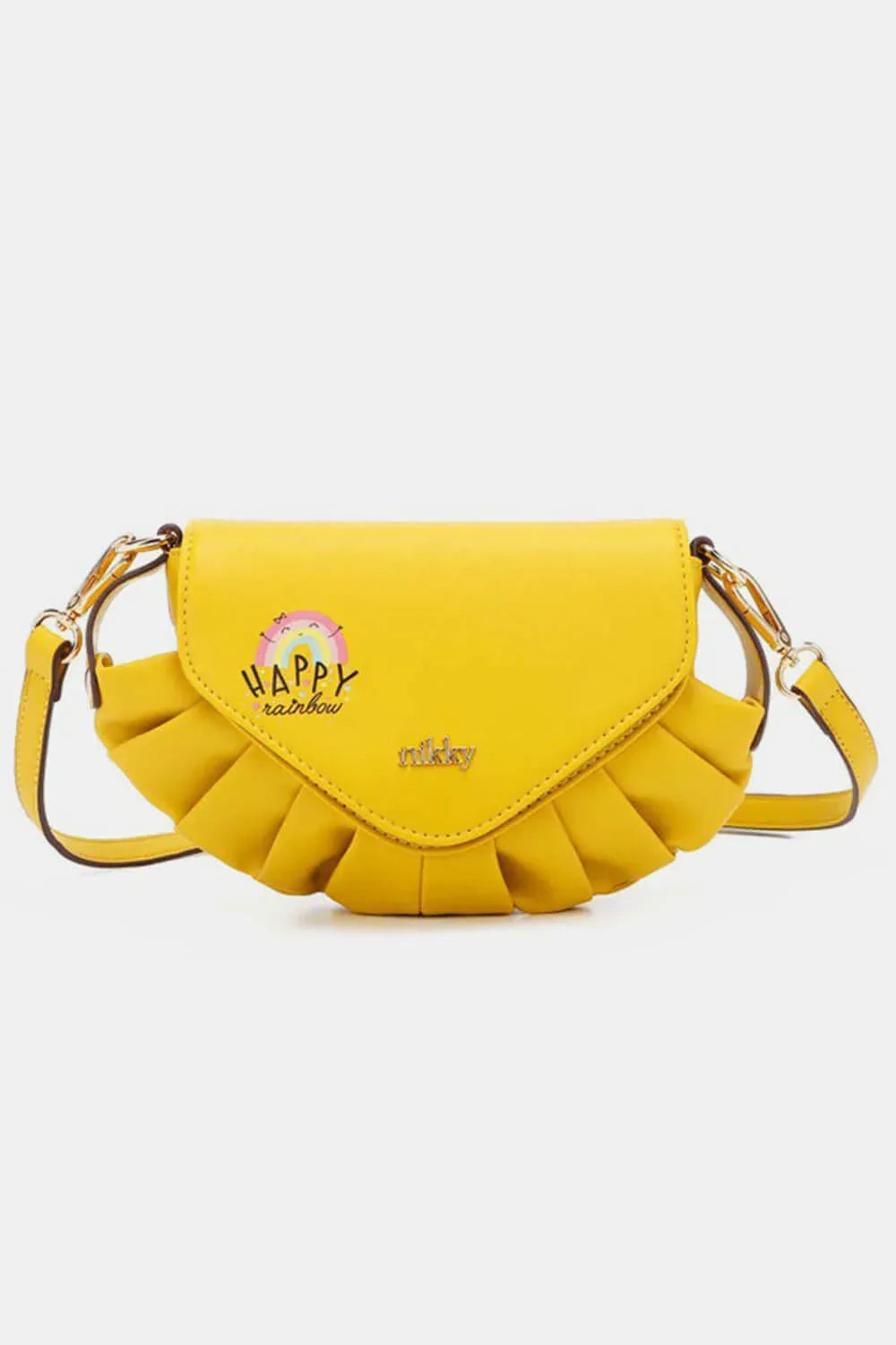 Nicole Lee USA Graphic Crossbody Bag Yellow / One Size