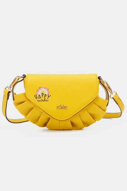 Nicole Lee USA Graphic Crossbody Bag Yellow / One Size