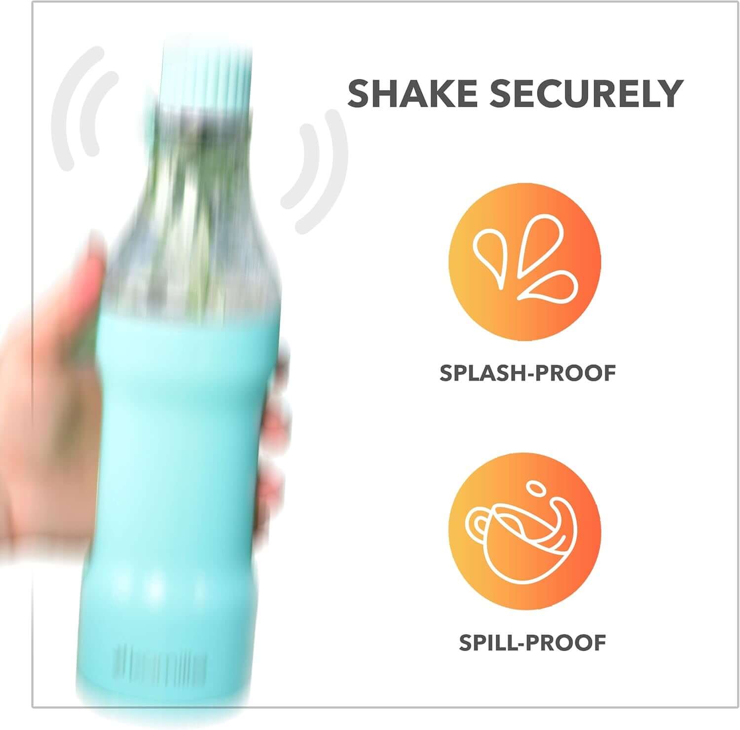 Shopminx Transformer 2-in-1 Insulated Travel Mug – Leak-Proof Stainless Steel Tumbler with Dual Lids for Hot & Cold Drinks, BPA-Free, 16 oz Blue