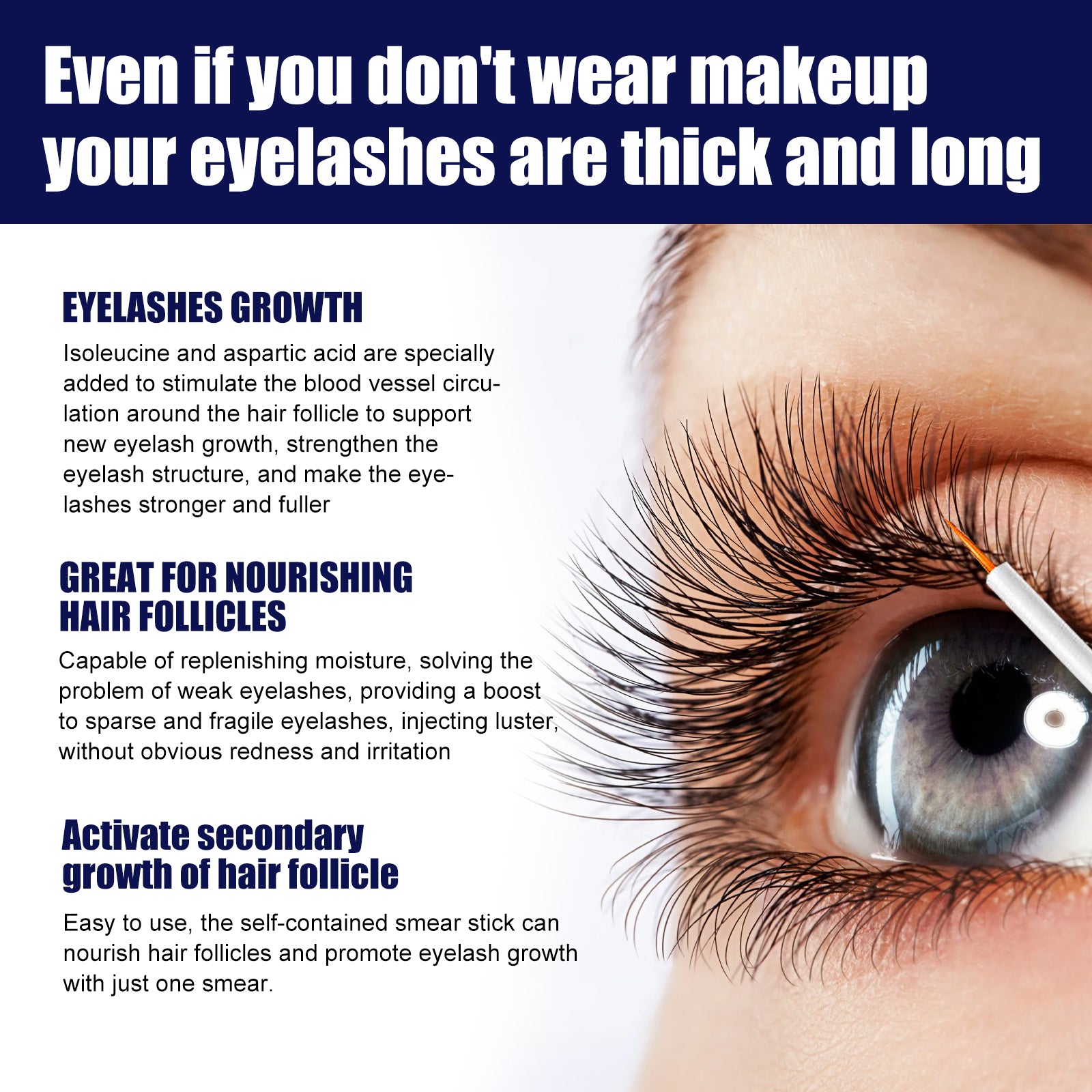 Natural Moisturizing Black Volumizing Mascara