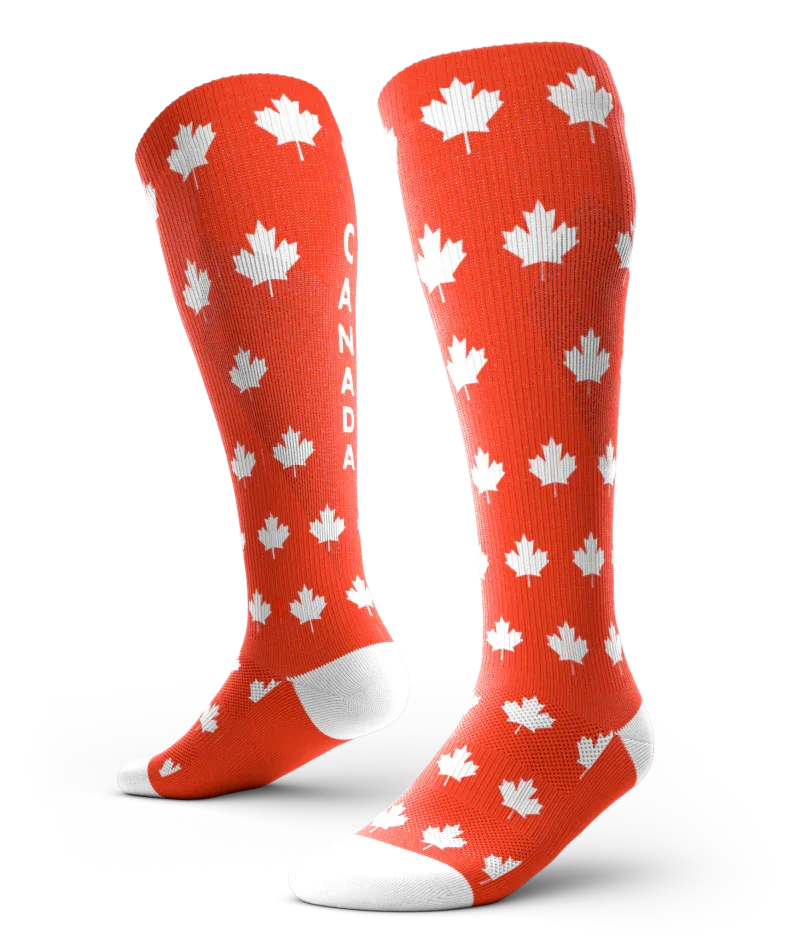 #TeamCanada Boot Sox One Size Fits Most (Men: 6-10 / Women: 7-11)