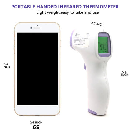 LCD Screen Digital No-Contact Forehead Infrared Forehead Thermometer Default Title