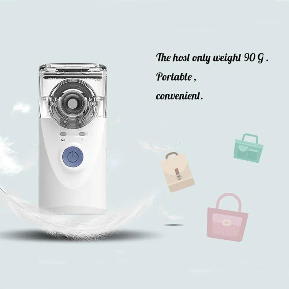 Portable Handheld Nebulizer Mist Inhaler and Atomizer SP Gray