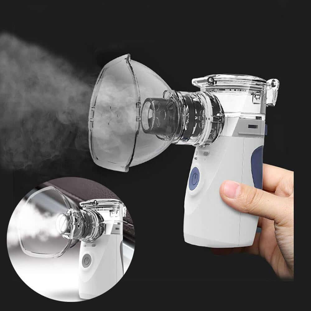 Portable Handheld Nebulizer Mist Inhaler and Atomizer SP Gray