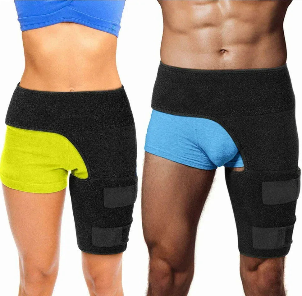 WM Aptoco Hip Brace Thigh Compression Sleeve Groin Support for Men Default Title