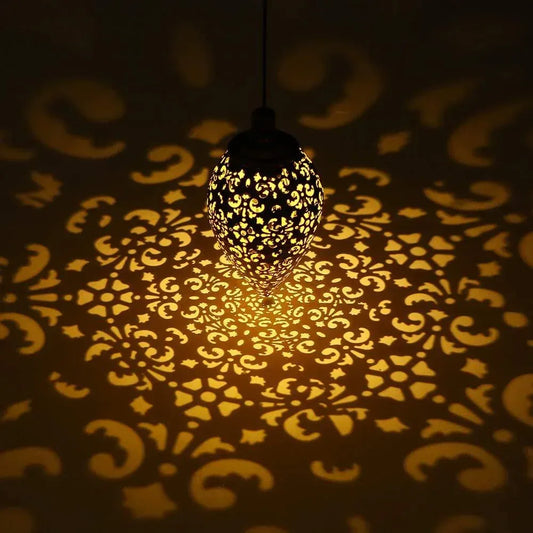 Solar Light LED Lantern Garland Waterproof Hanging Outdoor Fairy Light 3pcs