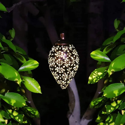 Solar Light LED Lantern Garland Waterproof Hanging Outdoor Fairy Light 3pcs