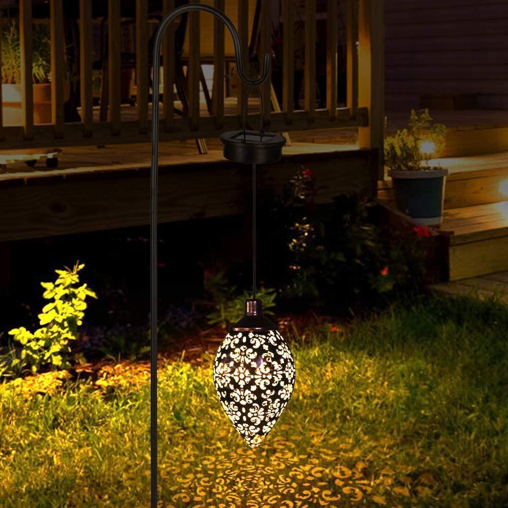 Solar Light LED Lantern Garland Waterproof Hanging Outdoor Fairy Light 3pcs