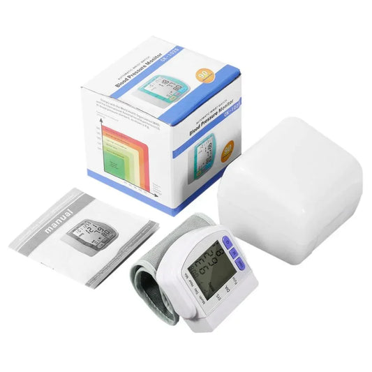 Digital Wrist Blood Pressure Monitor For Measuring Arterial Pressure Default Title