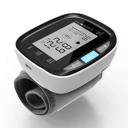 Digital Wrist Blood Pressure Monitor Beat Rate Meter Device Equipment Default Title