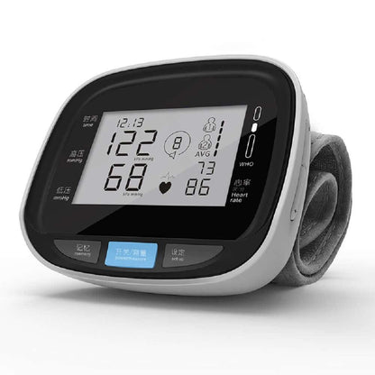 Digital Wrist Blood Pressure Monitor Beat Rate Meter Device Equipment Default Title