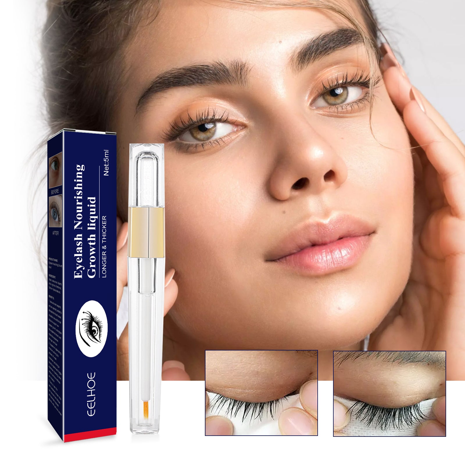 Natural Moisturizing Black Volumizing Mascara