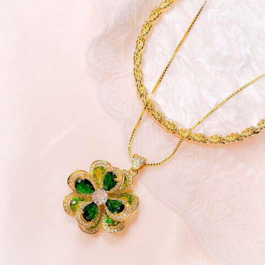 Messalina Emerald Necklace Default Title