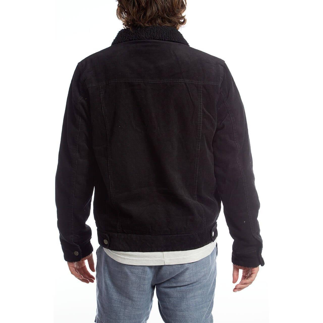 Marlon Corduroy Aviator Jacket XXL / Black