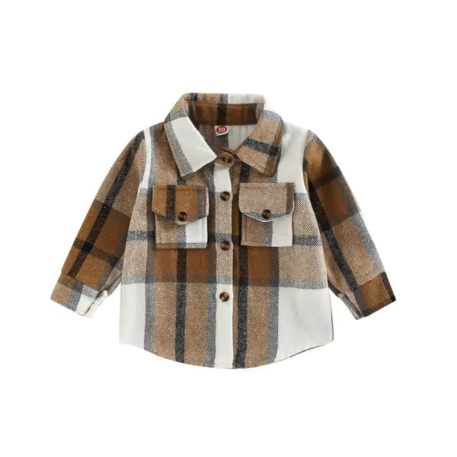 Toddler Plaid Long Sleeve