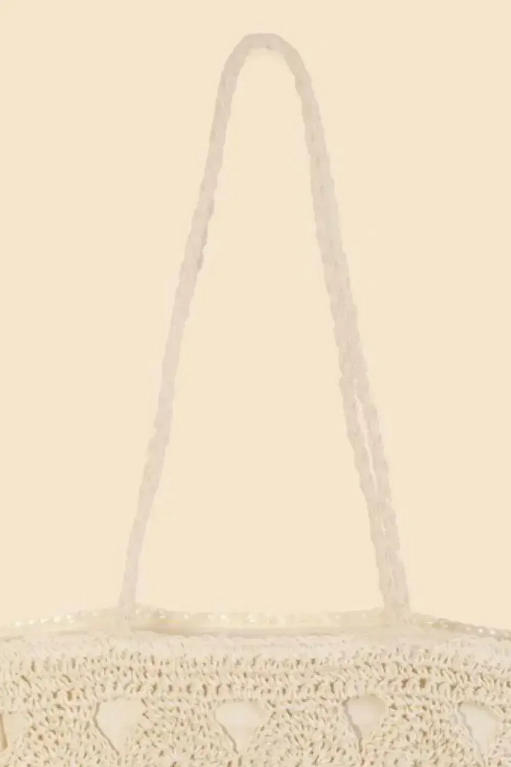 Fame Square Braided Pattern Tote Bag IV / one size