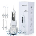 350ml Large Water Tank Dental Flushing Device USB Charging Irrigator White
