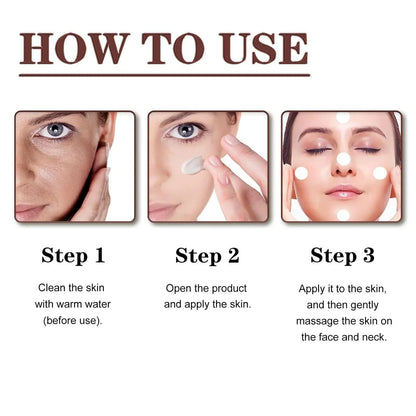 Black Tea Firming Moulding Face Cream, Moisturizing Softening Skin Firming Shrinking Pore Face Cream default title