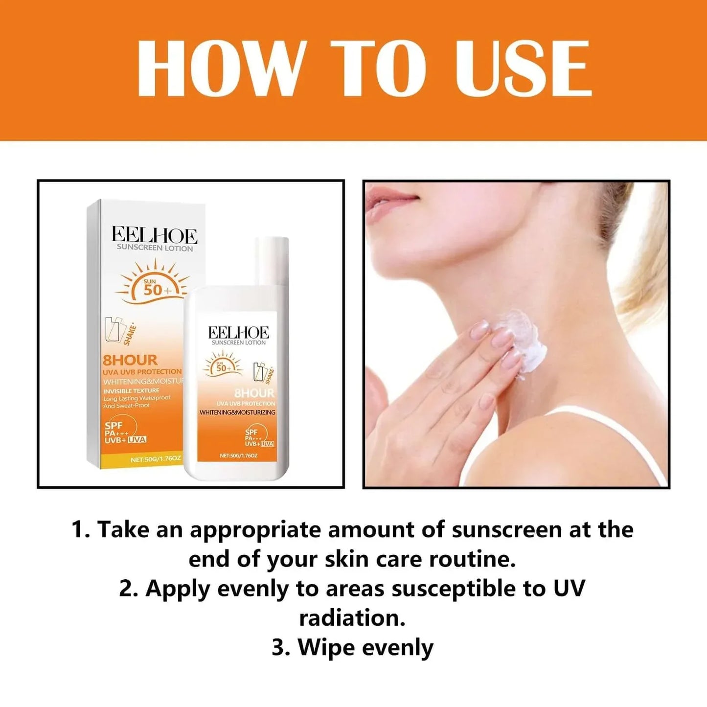 EELHOE UV Protection Hydrating Sunscreen default title