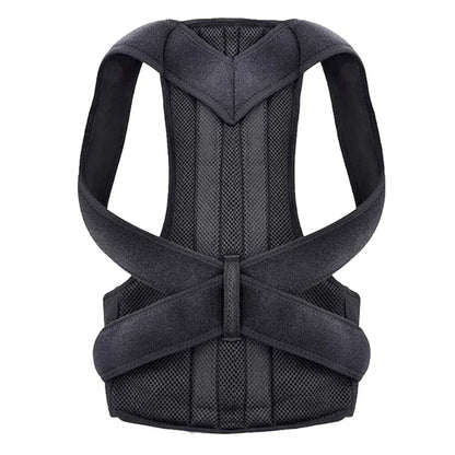 Adjustable Posture Corrector Low Back Support Shoulder Brace Belt For L