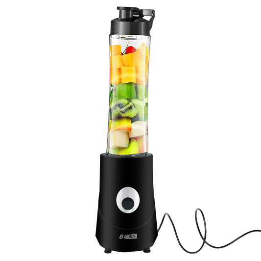 5Core Portable Personal Blender for Kitchen 20Oz Capacity 160W No