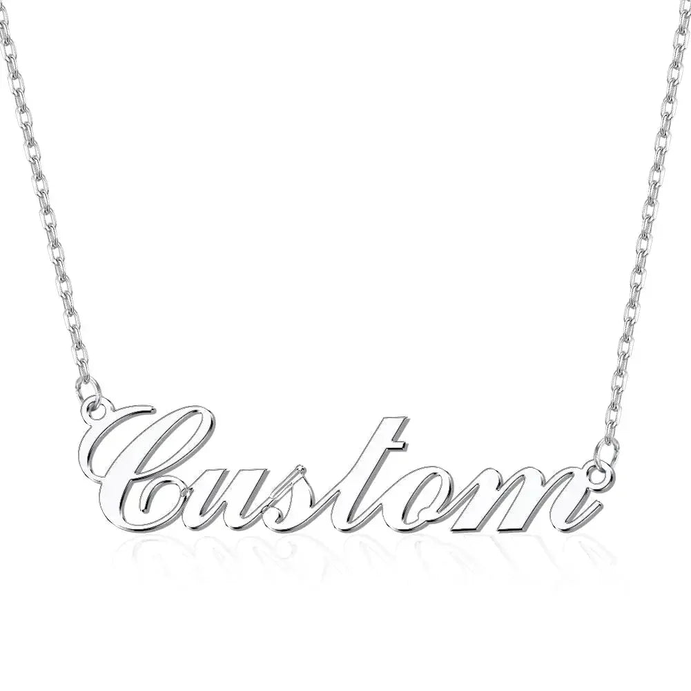 Name Necklace - personalized name necklace Gold