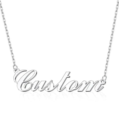 Name Necklace - personalized name necklace Gold