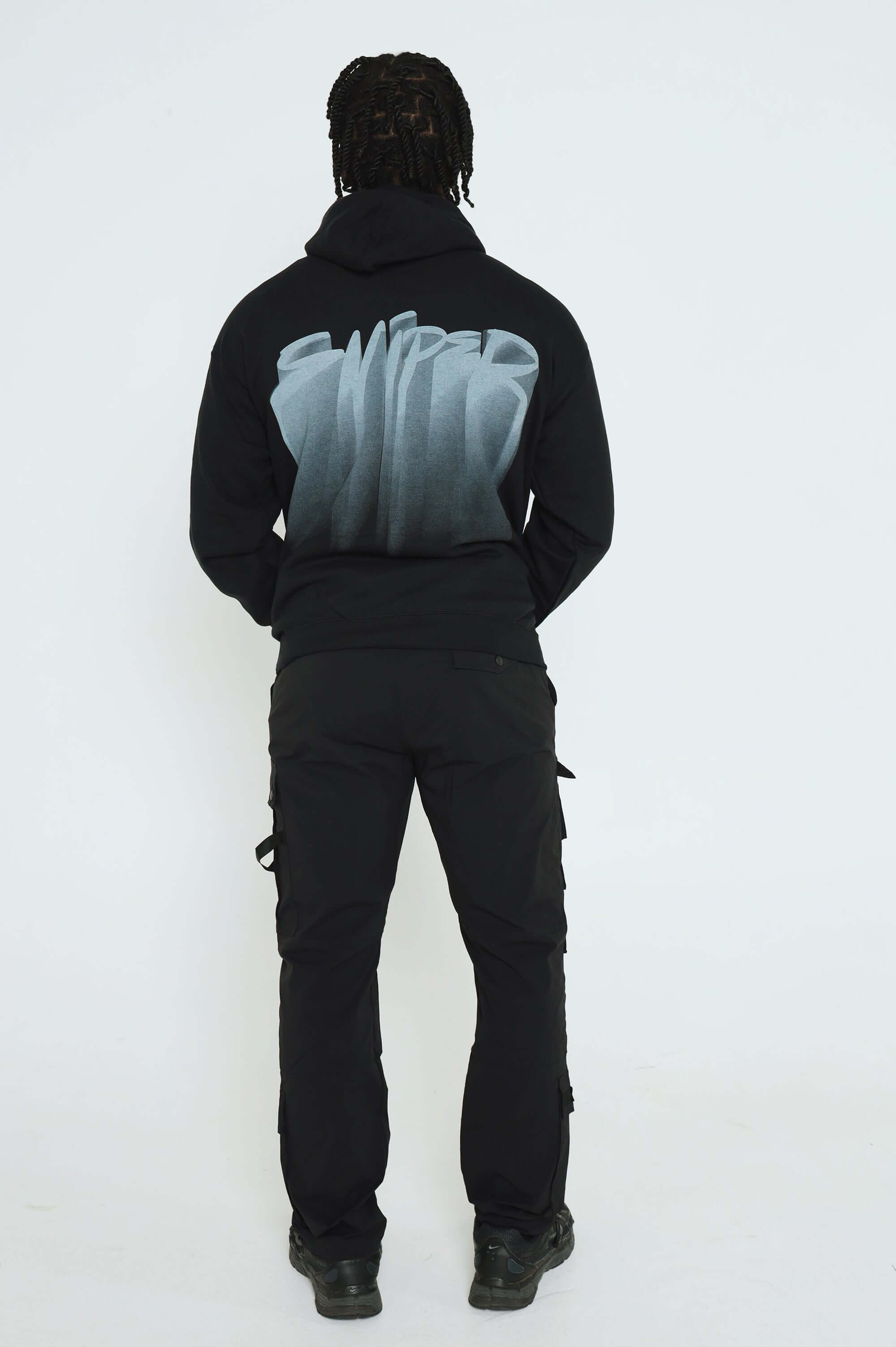 Shopminx Hoodie: Sniper Gang Logo (Deluxe - Black) Black / S