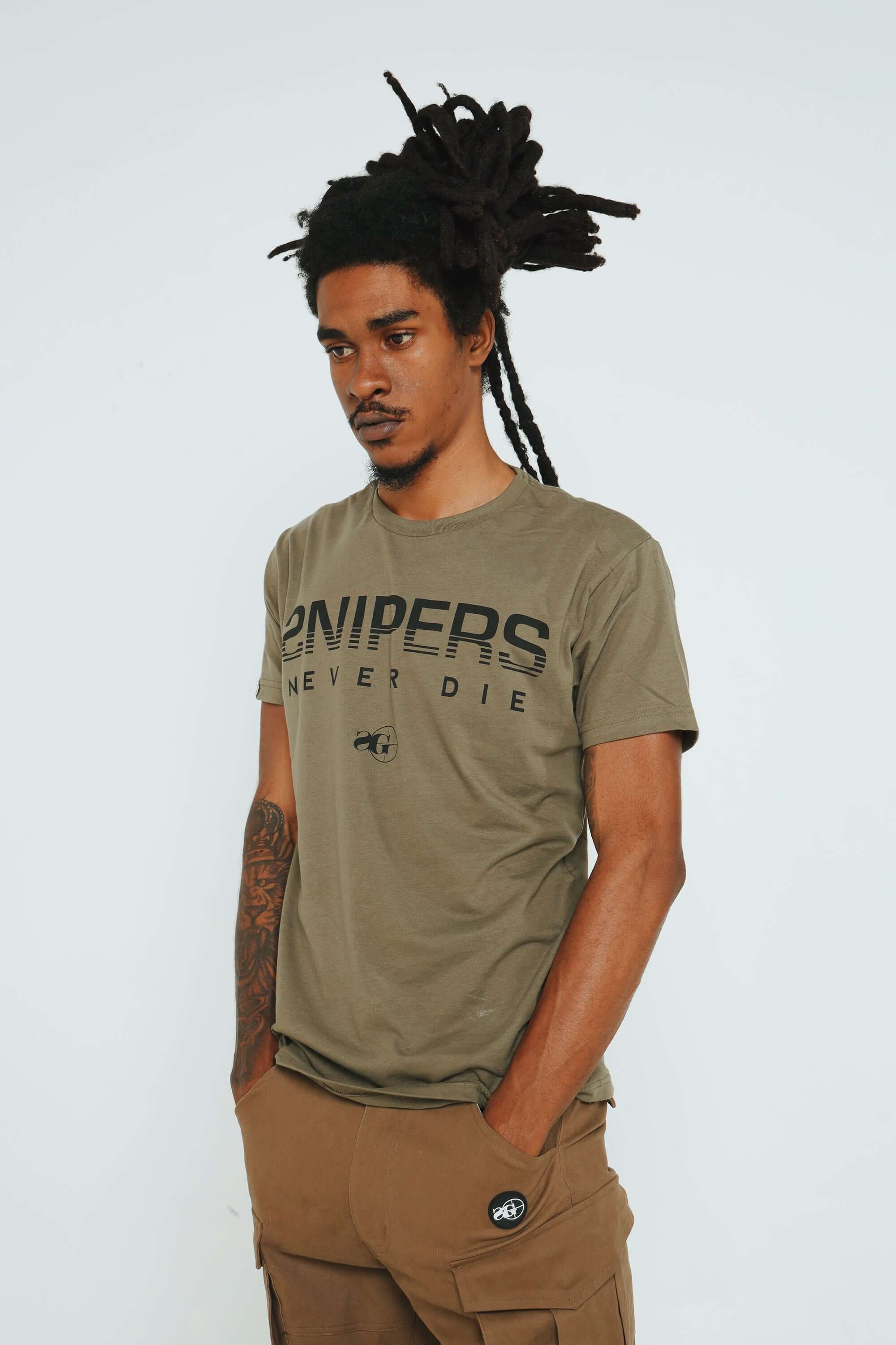 Shopminx Never Die (Military Green) S