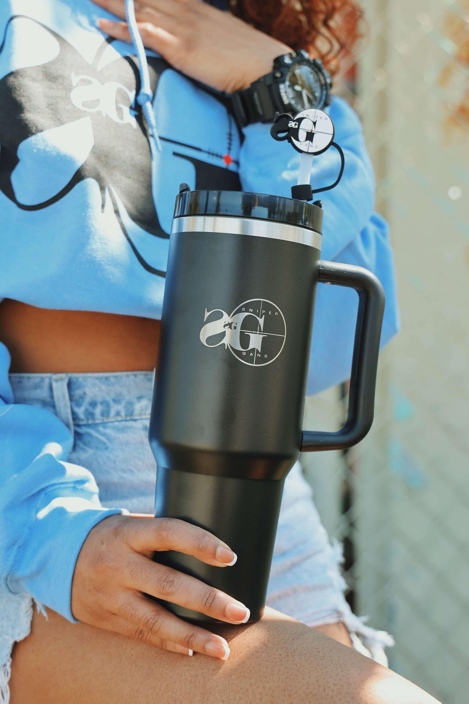 Z-Cup high-quality stainless steel drinking cup Black