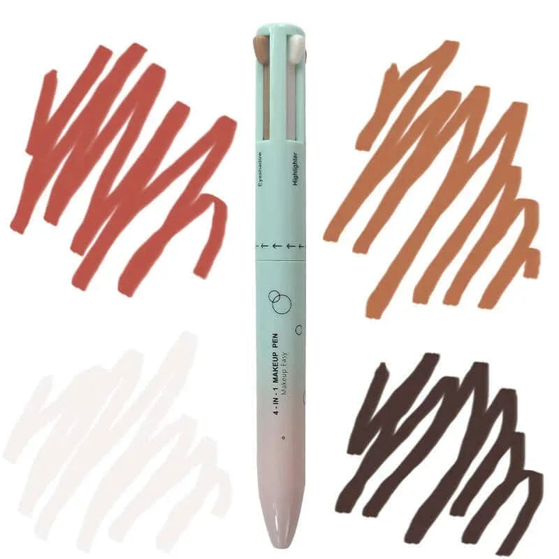 4 in 1 makeup pencil 4 in 1 makeup pencil 4 colors 4 colors lip liner highlight eye shadow eyeliner eyebrow pencil 4in1 Default Title