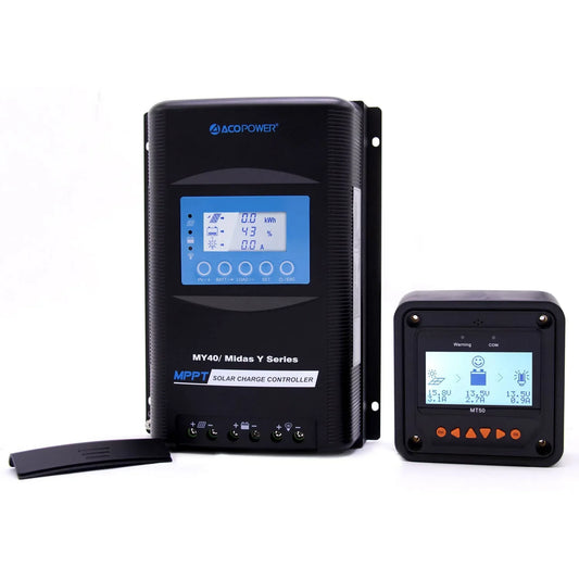 Midas 40 Amp MPPT Solar Charge Controller with MT-50 Default Title