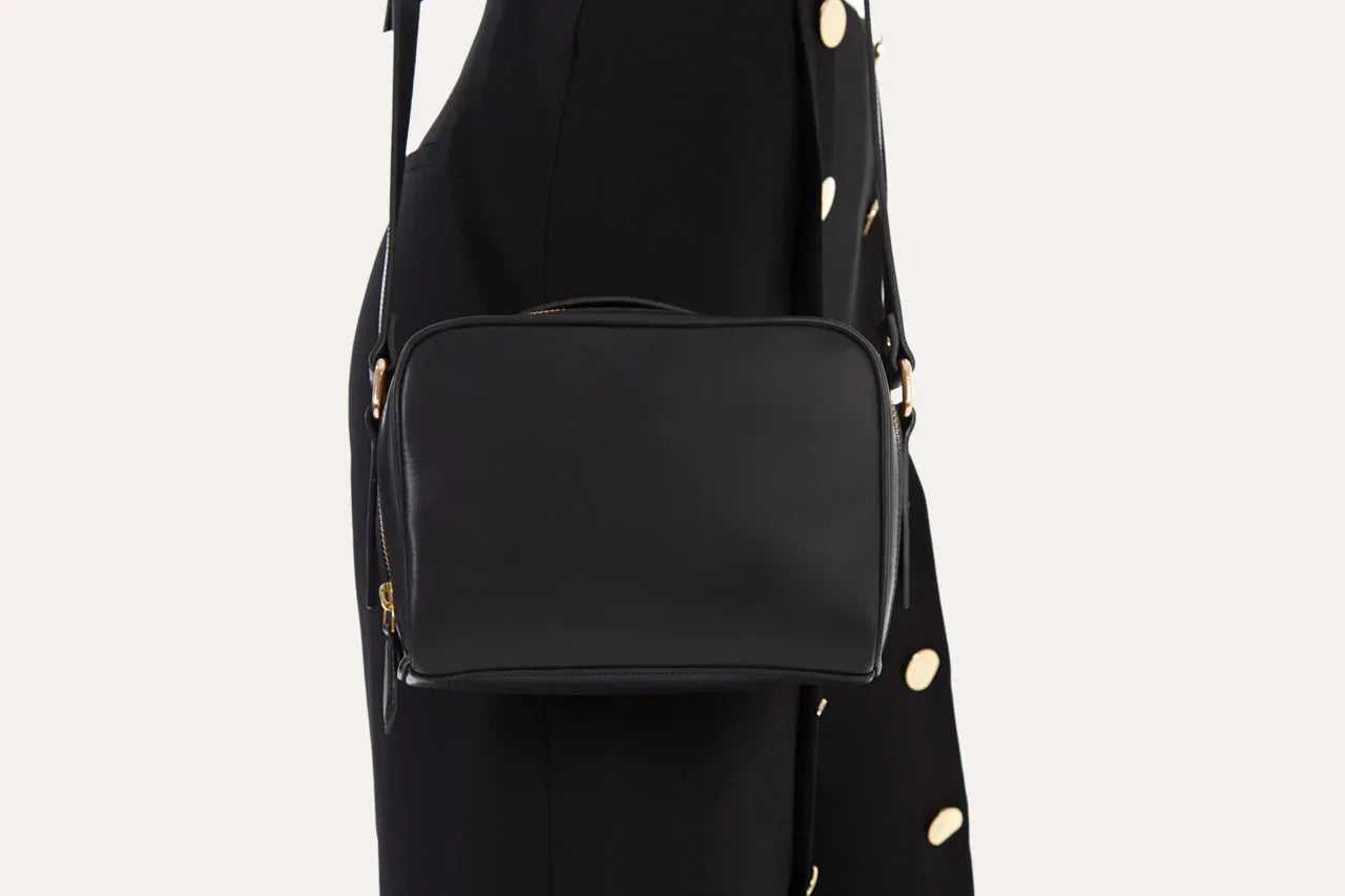 Boxed Crossbody Black
