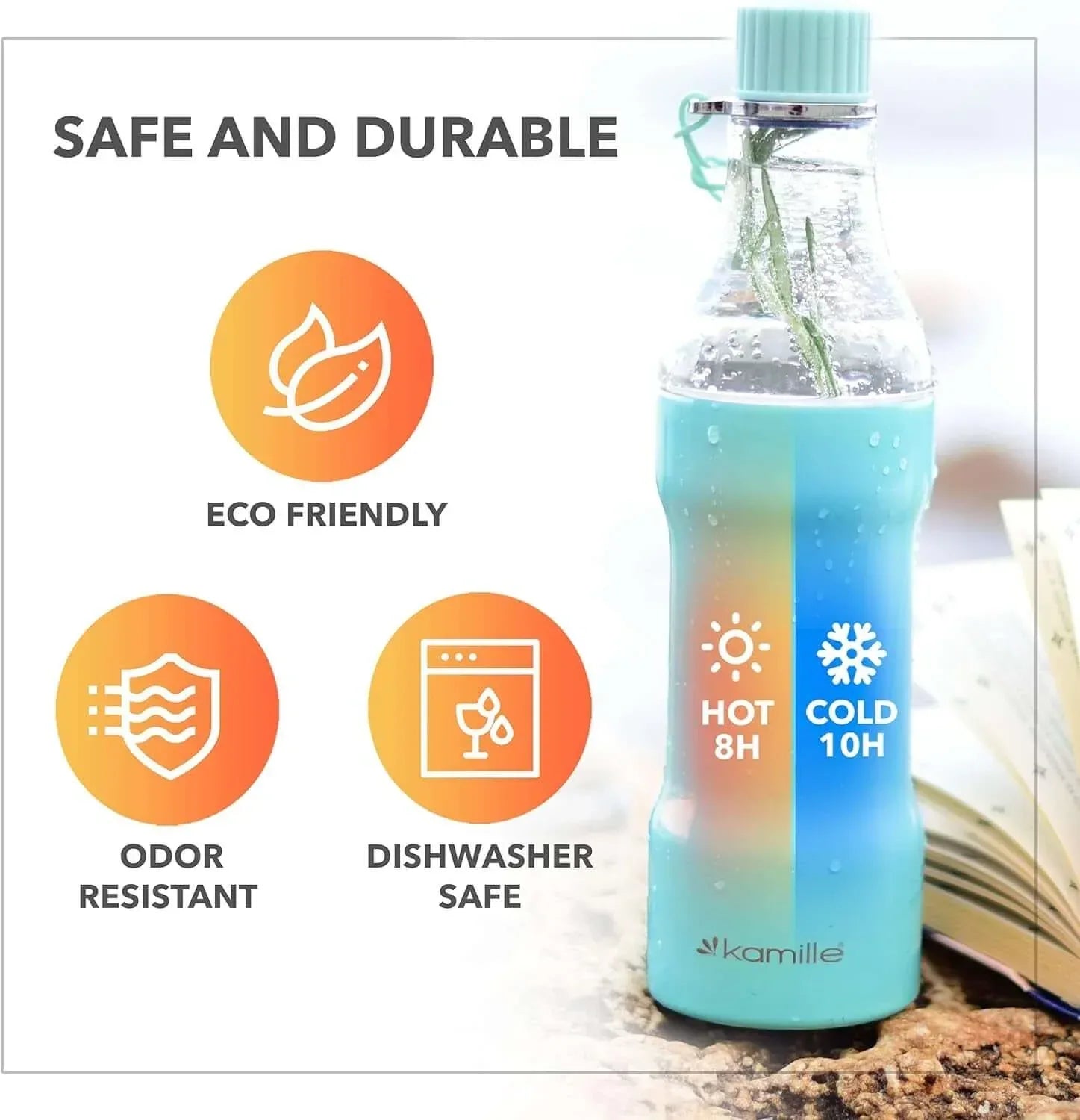 Transformer 2-in-1 Insulated Travel Mug – Leak-Proof Stainless Steel Tumbler with Dual Lids for Hot & Cold Drinks, BPA-Free, 16 oz Blue