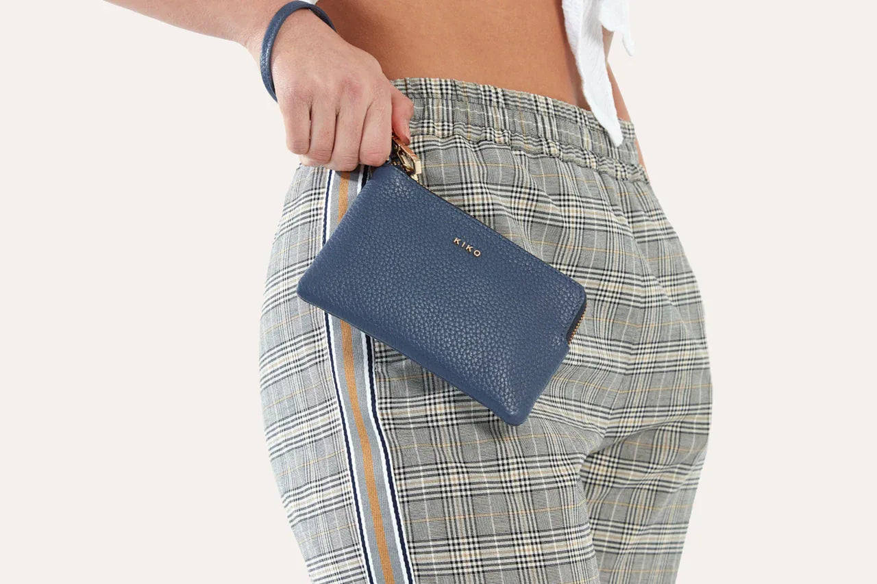 Small Wristlet Blue