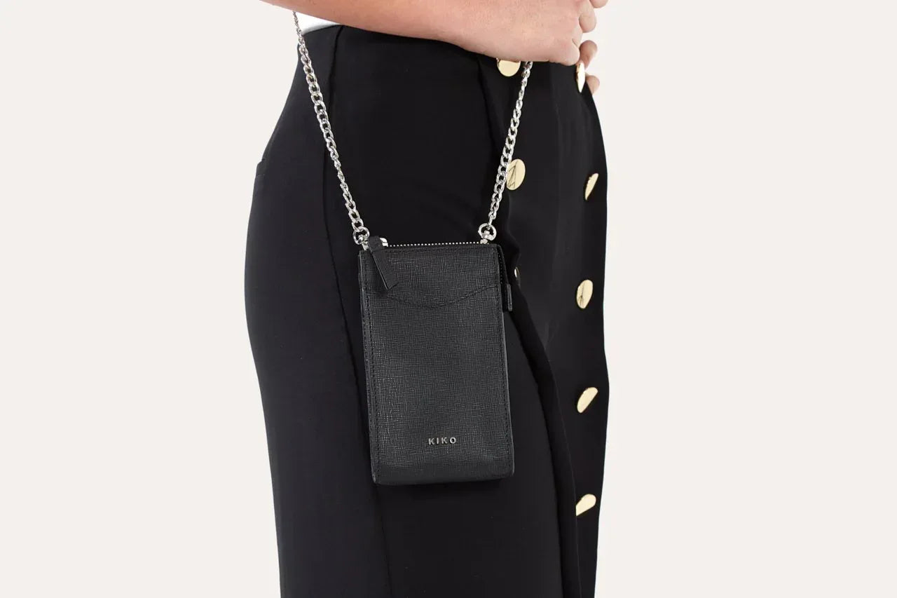 Crossbody Phone Wallet Black
