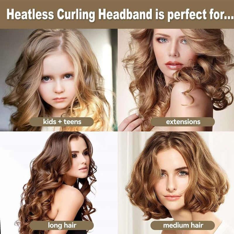 Heat-free lazy artifact curling iron sponge foam sleeping curling iron big wave curling four-piece set Default Title