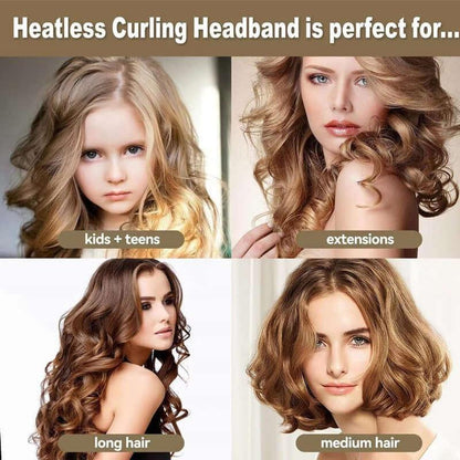 Heat-free lazy artifact curling iron sponge foam sleeping curling iron big wave curling four-piece set Default Title