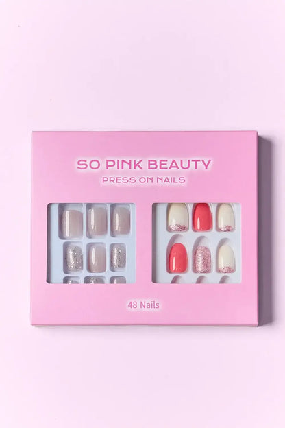 SO PINK BEAUTY Press On Nails Maven / One Size