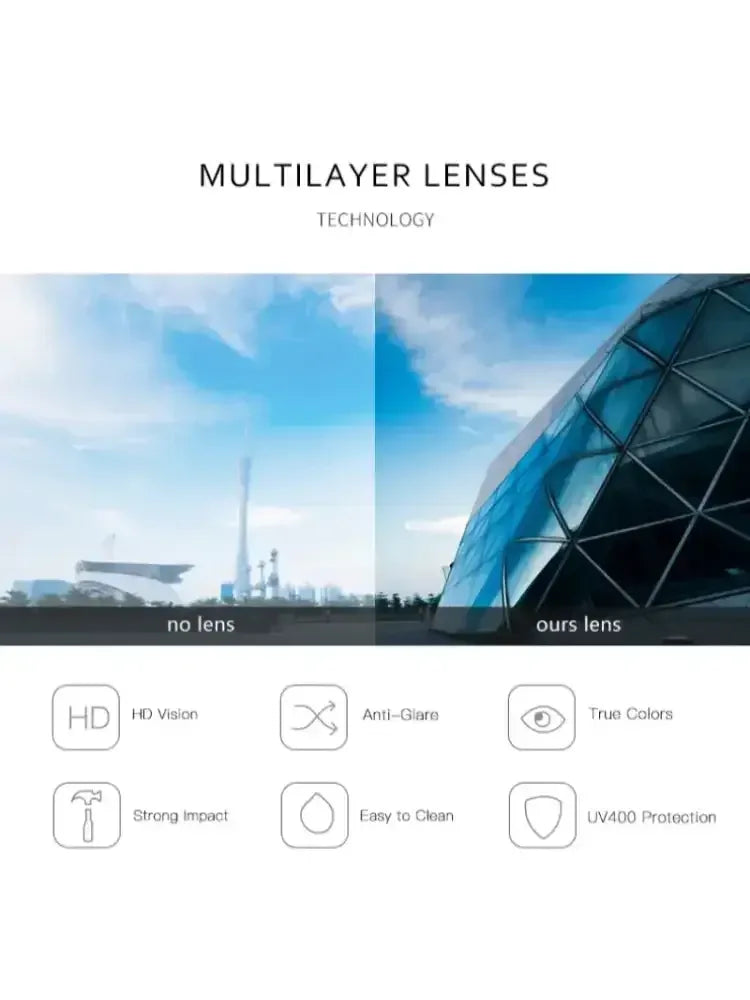 Fashion Round Sun Glasses Black Gray