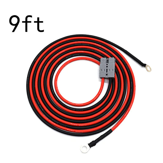 ACOPOWER 9ft 8AWG Anderson-Ring Cable Default Title