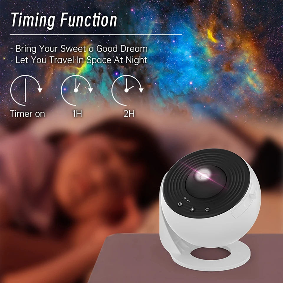 Galaxy Star Projector Night Light