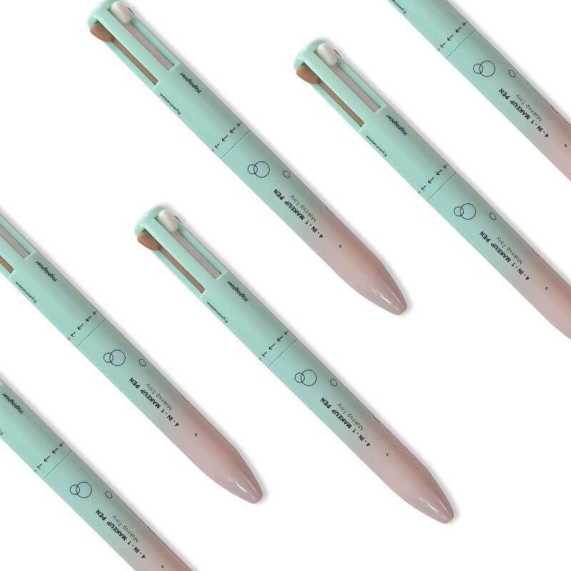 4 in 1 makeup pencil 4 in 1 makeup pencil 4 colors 4 colors lip liner highlight eye shadow eyeliner eyebrow pencil 4in1 Default Title